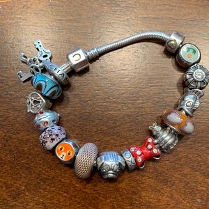 Chamilia bracelet and charms